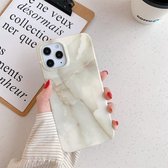 TPU-beschermhoes met marmerpatroon voor iPhone 11 Pro (Topaz)