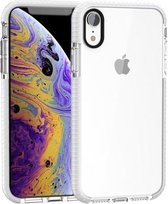 Zeer transparante zachte TPU-hoes voor iPhone X / XS (wit)