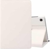 Voor Lenovo Tab M10 Plus 10.3 360 graden rotatie Litchi Texture Flip Leather Case met houder (wit)