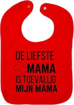 LA5 Slab De liefste mama is toevallig mijn mama - Rood