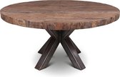 Happy Tables - Eettafel Andrea Rond 160cm - Teakhout