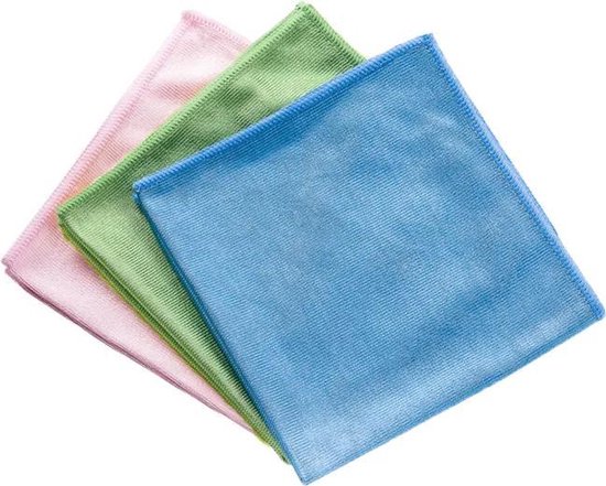 3 Stuks Carbondoeken Raamreinigingsdoek, 30 X 30 cm Reinigingsdoek 3 Stuks Carbondoeken Raamreinigingsdoek, 30 X 30 cm Reinigingsdoek