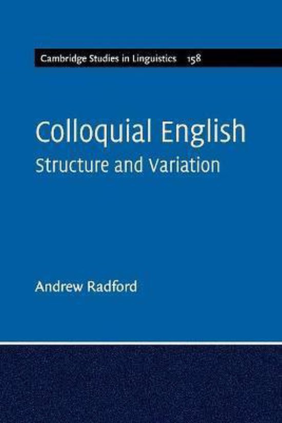 Colloquial English - cover
