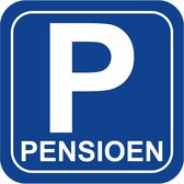 30x stuks pensioen onderzetters / bierviltjes van karton parkeerbord thema - onderzetters - Pensioen feestartikelen