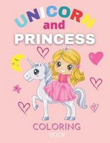 Princess and Unicorn Coloring Books