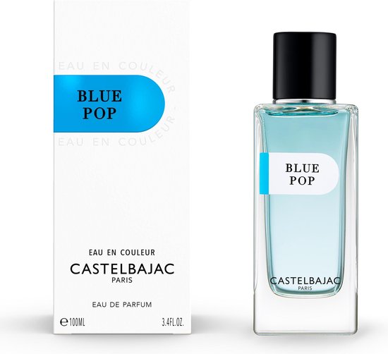 Castelbajac - Damesparfum - Eau en Couleur Blue Pop - Eau de parfum - 100 ml