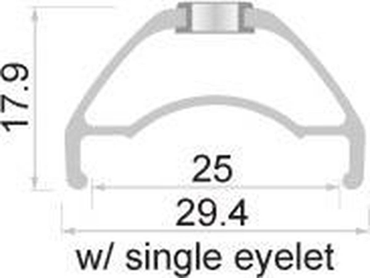Wielset 29" Rodi Ready 25 Disc - 15x100 + 12x135-142 mm steekas - 10/11 speed - 28gat (incl QR adapters)
