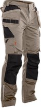 Jobman Practical 2322 Werkbroek Holsterpockets - Mannen - Khaki/Zwart - 46