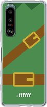 6F hoesje - geschikt voor Sony Xperia 5 III -  Transparant TPU Case - Legend of Zelda #ffffff