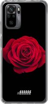 6F hoesje - geschikt voor Xiaomi Redmi Note 10 Pro -  Transparant TPU Case - Radiant Rose #ffffff
