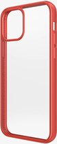panzerglass clearcasecolor geschikt voor Apple iphone 12 mini manarin red