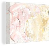 Peintures sur toile - Peintures à l' huile Beige - 120x90 cm - Décoration murale