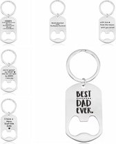 VADERDAG CADEAU | Best Dad Ever Sleutelhanger | Sleutelhanger met flesopener | Cadeau voor hem | Cadeau voor papa | Mannen | Flessen opener |Liefde |  Vaderdag geschenk | Verjaarda