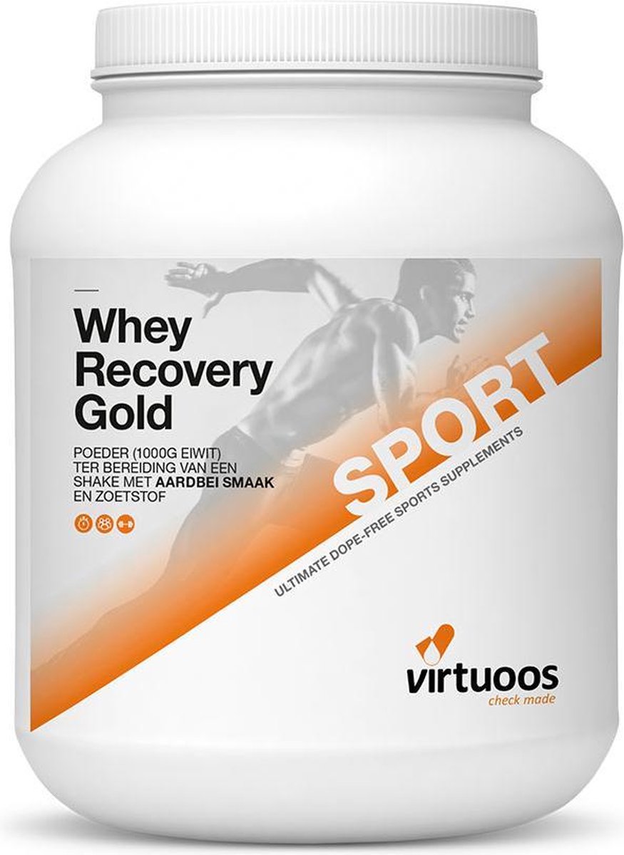 VIRTUOOS - WHEY RECOVERY GOLD - AARDBEI