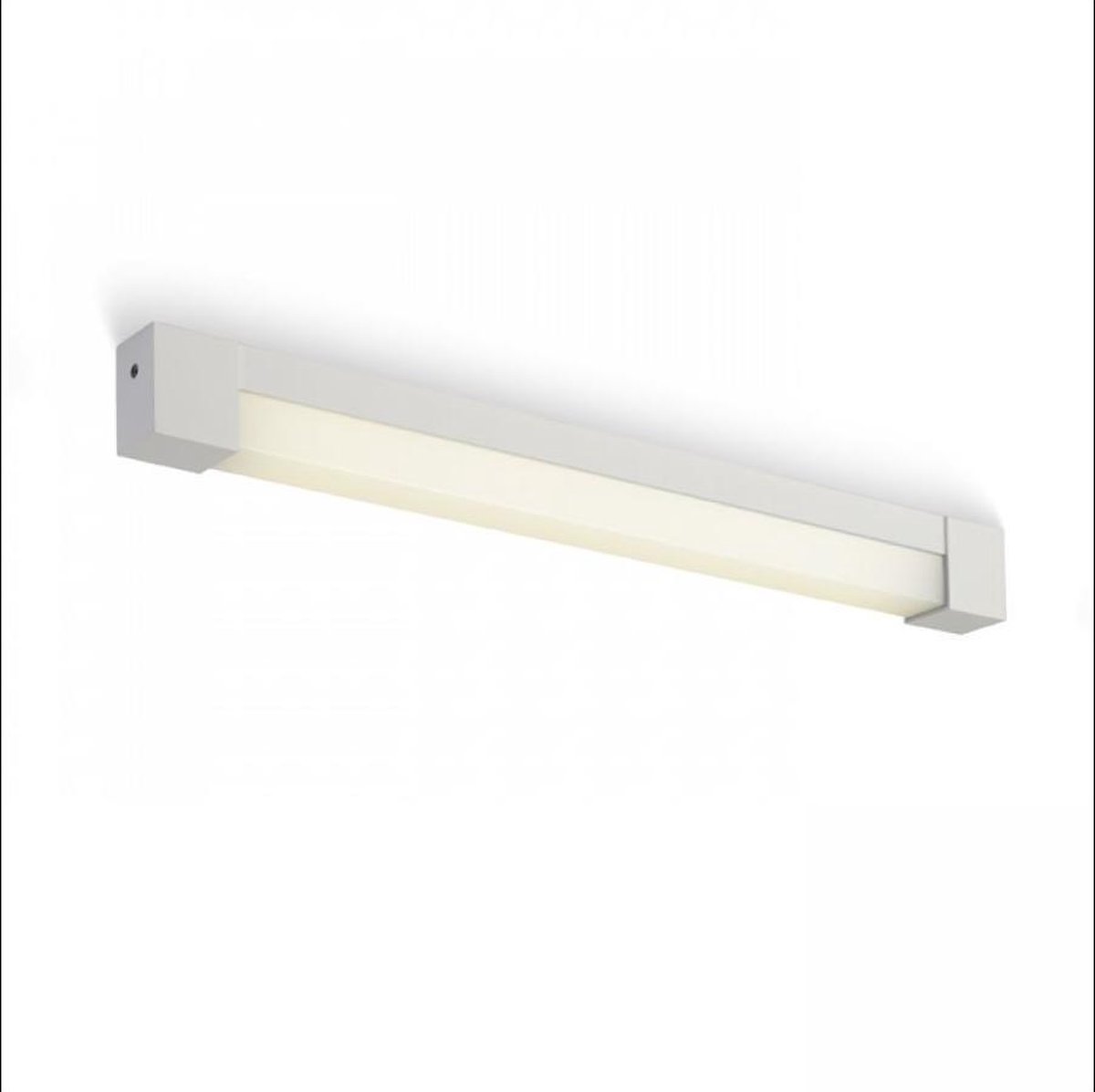 WhyLed Wandlamp binnen | Geborsteld Aluminium/Wit | G5 fitting | 14W | IP44 | Ledverlichting