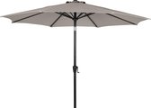 Felix parasol met slinger en kantelfunctie Ø 3 m, grijs.