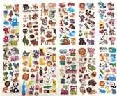 150+ Stickers Dieren Cartoon - 12 Stickervellen Dieren - Verschillende Sets - Dieren Stickers - Stickers Kinderen