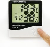 Hygrometer Digitaal - Temperatuurmeter - Luchtvochtigheidsmeter - Weerstation