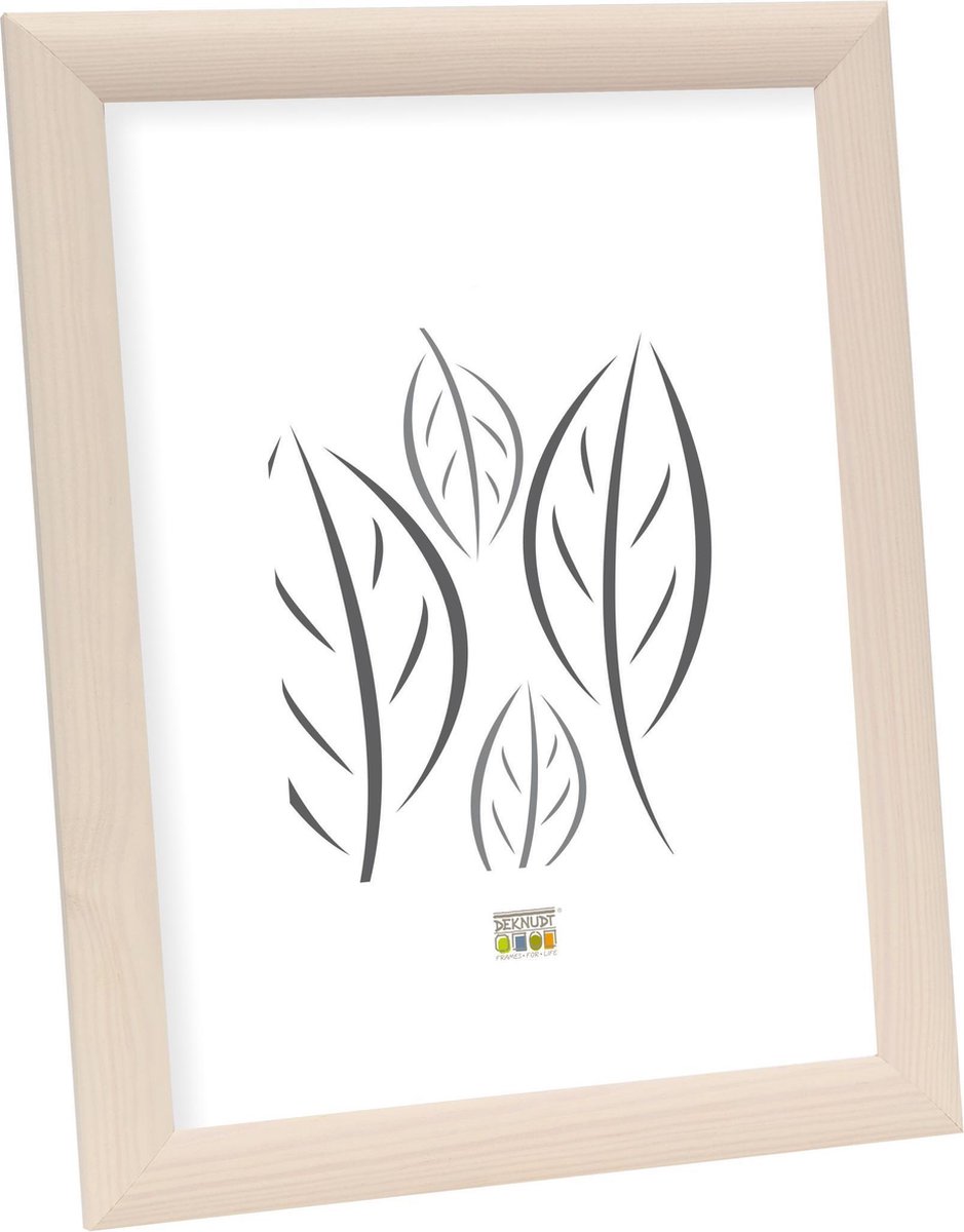 Deknudt Frames fotolijst S40CL1 - wit - voor foto: 20x30 cm
