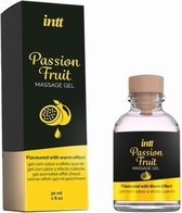 INTT - Passion Fruit Verwarmende Massage Gel - 30 ml - Olie - Geuren - Erotische - Erotisch - Massage - Body to Body - Therme - Glijmiddel - Seks - Mannen - Vrouwen - Valentijn