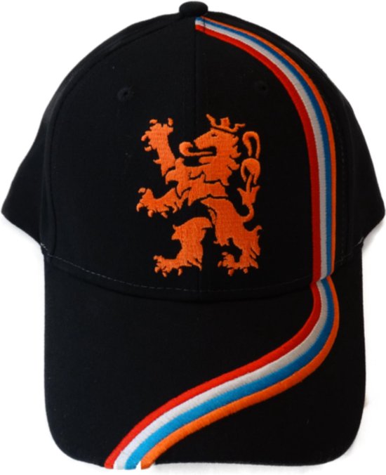 Holland zwart met oranje leeuw en rood-wit-blauwe vlag WK Voetbal Qatar 2022 |... | bol.com