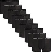 Tommy Hilfiger 9-pack boxershorts trunk heren - zwart