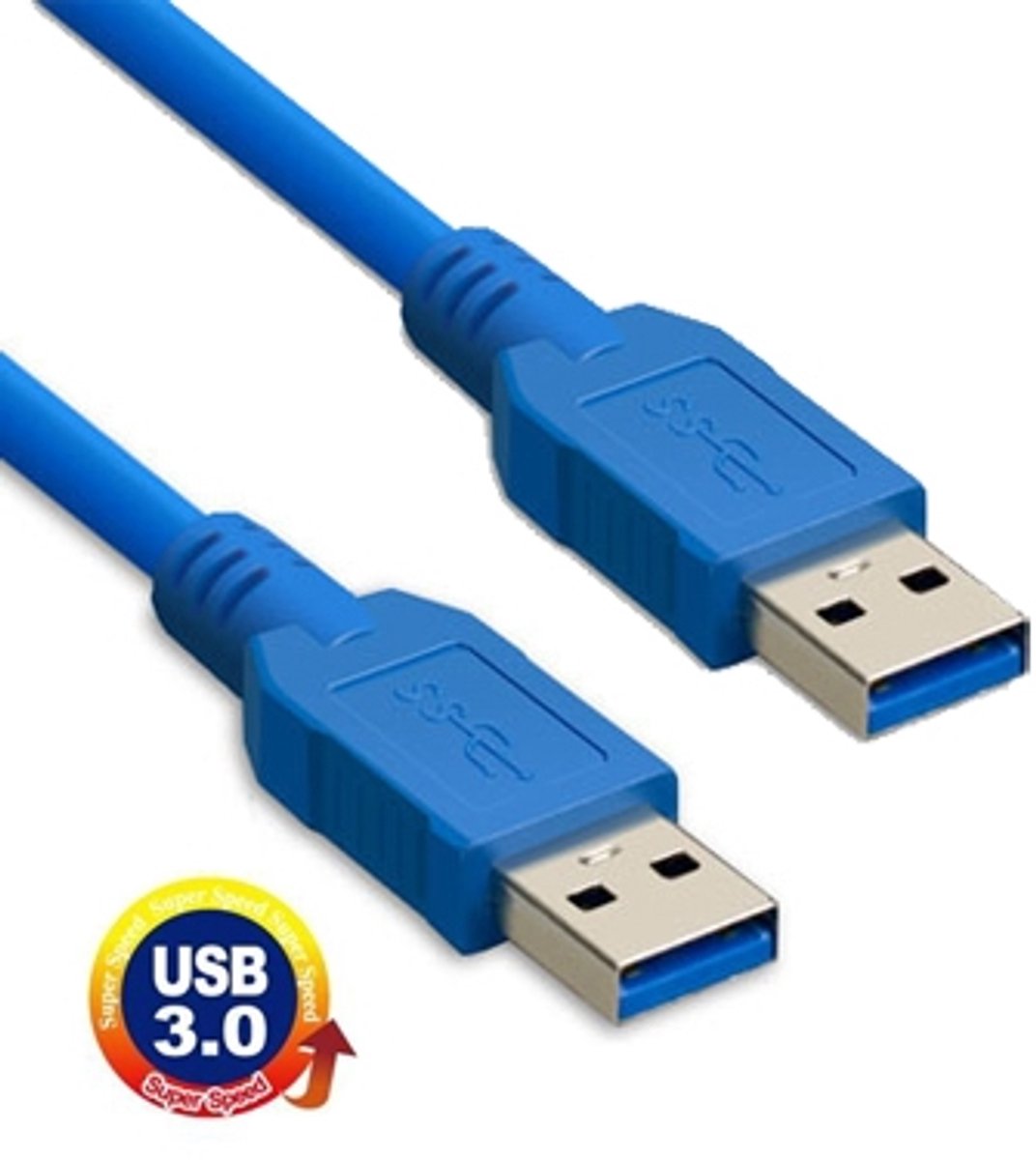 USB 3.0 A mannelijk naar een mannelijke AM-AM verlengkabel, lengte: 1.5m