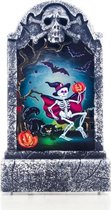 2 STKS Halloween Bar Sfeer Retro Simulatie Grafsteen Lichten Decoraties (Bot)