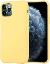 Voor iPhone 11 Pro MERCURY GOOSPERY STYLE LUX schokbestendig zacht TPU-hoesje (geel)