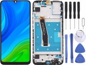 Lcd-scherm en digitizer volledige montage met frame voor Huawei P Smart (2020) (zwart)