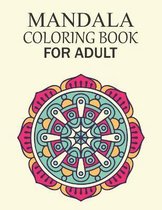 Mandala Coloring Book For Adult