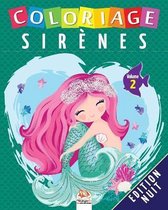 Coloriage Sirenes - Volume 2 - Edition nuit