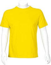 T'RIFFIC® EGO T-shirt Korte mouw Single jersey 100% katoen Geel size 3XL