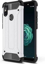 Magic Armor TPU + PC-combinatiehoes voor Xiaomi Mi 6X / Mi A2 (wit)