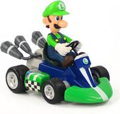 Luigi Kart Auto - Mario Race - Pull Back Car - Kindercadeau - Nintendo Switch - Speelgoedauto - Raceauto - Speelgoed voor Jongens - 10cm