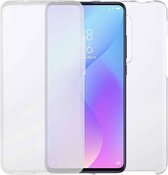 Voor Geschikt voor Xiaomi Mi 9T PC + TPU Ultradunne dubbelzijdige all-inclusive transparante hoes