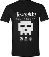 Tamagotchi - 8 Bit Skull Men T-shirt - L