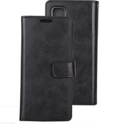 Voor Galaxy S20 GOOSPERY Mansoor-serie Crazy Horse-textuur Horizontale flip lederen tas met beugel en kaartsleuf en portemonnee (zwart)