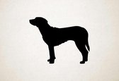 Silhouette hond - Uruguayan Cimarron - Uruguayaanse Cimarron - XS - 24x30cm - Zwart - wanddecoratie