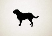 Silhouette hond - Griffon Nivernais - XS - 20x30cm - Zwart - wanddecoratie