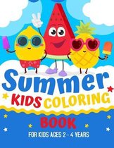 Summer Kids Coloring Book