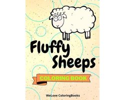Fluffy Sheeps Coloring Book