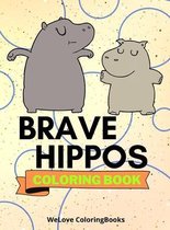 Brave Hippos Coloring Book