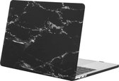 Laptopcover - Geschikt voor MacBook Pro 13 inch - Case - Cover - Hardcase - A1706/A1708/A2338/A2686 (M1,M2,Touchbar, 2016-2022) - Marmer Zwart Wit