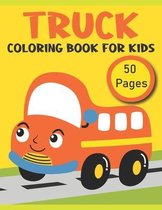 Truck Coloring Book For Kids