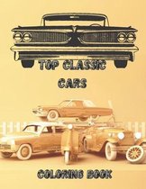 TOP CLASSIC CARS coloring book