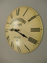 Klok - Kensington Station - Halfronde klok London - 35 cm hoog