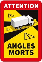 Pickup dode hoek magneetfolie vrachtwagen 2 stuks - 170x250 mm - Angles Morts Transport de Marchandises Support magnétique 2 pcs