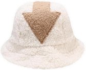 Bucket Hat Appa - Festival Vissershoedje Universeel - Appa Knuffel - Zonnehoed - Beige