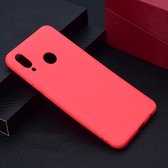 Voor Huawei nova 3 Candy Color TPU Case (rood)